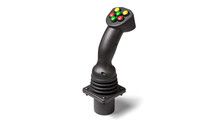 TRY52 - Multifunctional joystick for the support of the palm, compact and robust