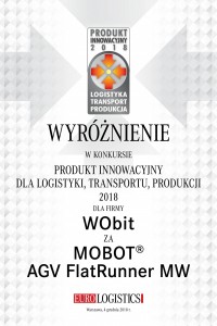 WObit nagrodzony za MOBOT AGV F