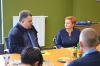 Wizyta delegacji z Kościerzyny