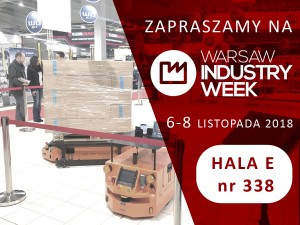 Zapraszamy na targi Warsaw Industry Week 2018